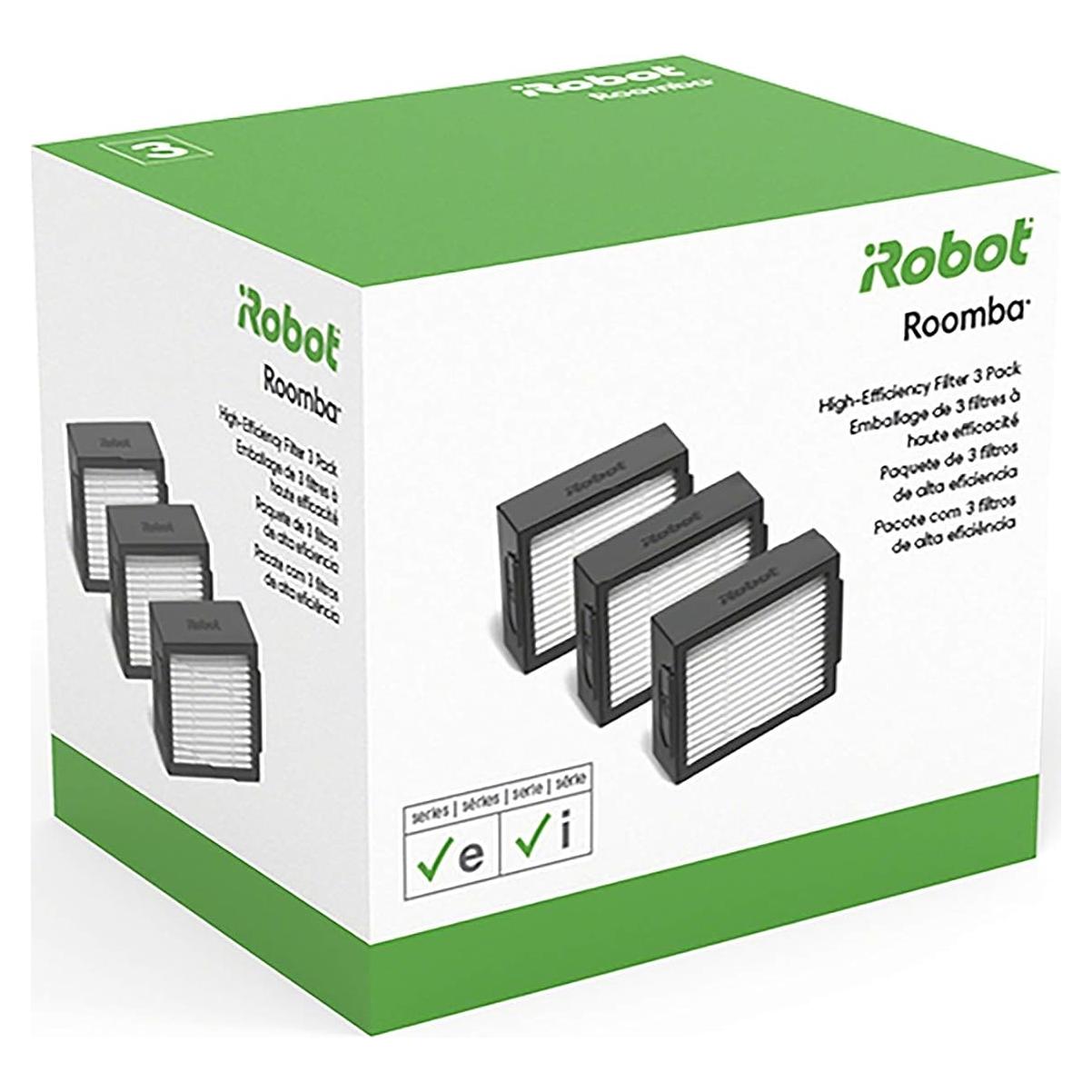 Filtro de Alta Eficiencia iRobot Roomba e, i y j - Paquete de 3
