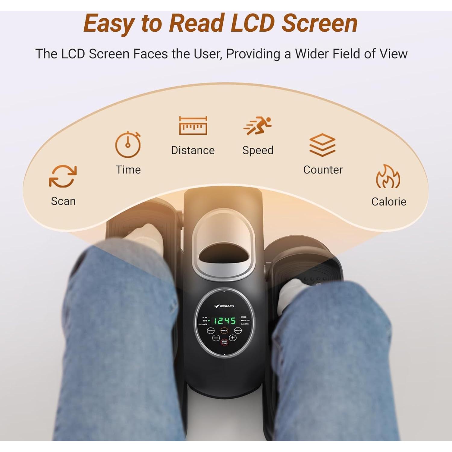 Elíptica Bajo Escritorio MERACH MR-E32 con Control Remoto