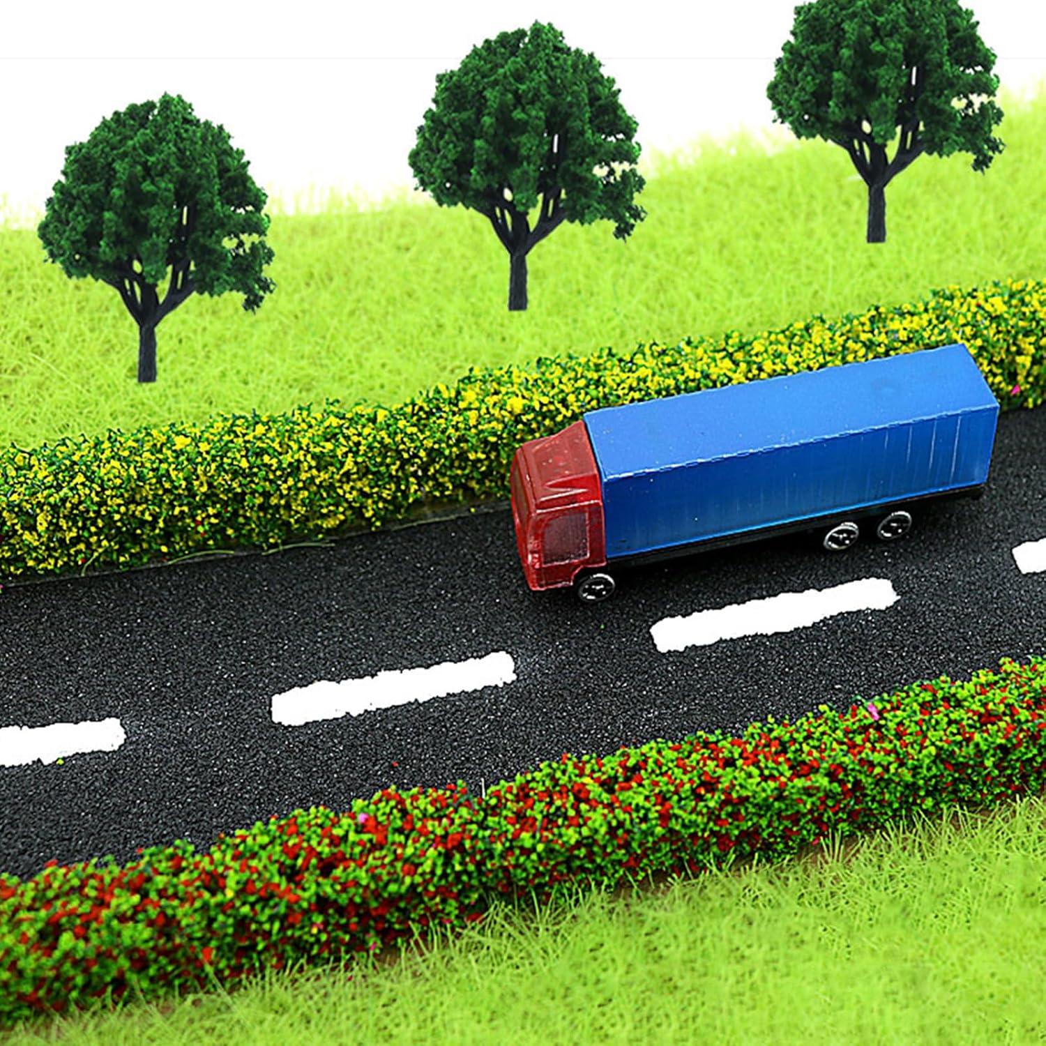 Woohome 7 Tiras Arbustos Miniatura Coloridos para Paisaje DIY