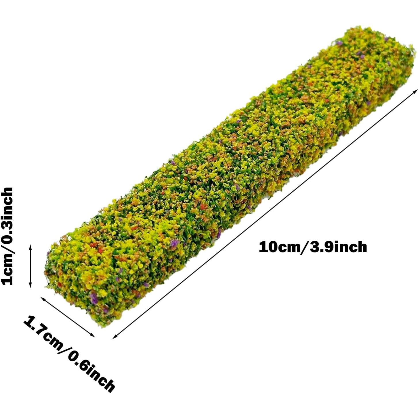 Woohome 7 Tiras Arbustos Miniatura Coloridos para Paisaje DIY