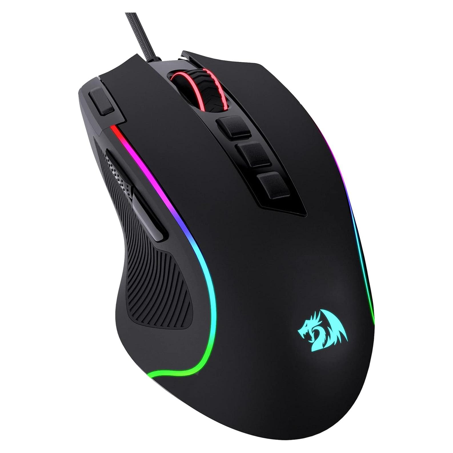 Redragon M612 Predator Ratón Gaming RGB 8000 DPI 11 Botones