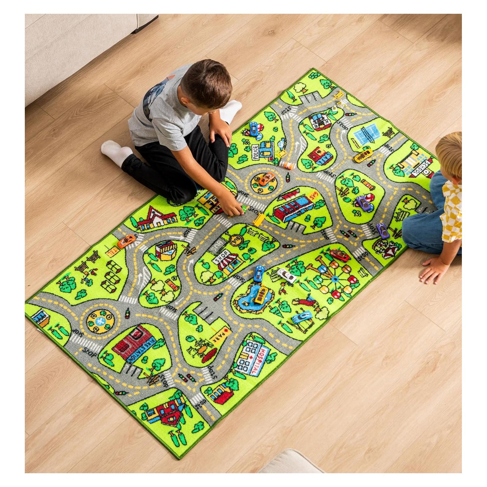 Alfombra de Juego ToyVelt 110x66 cm Antideslizante Infantil