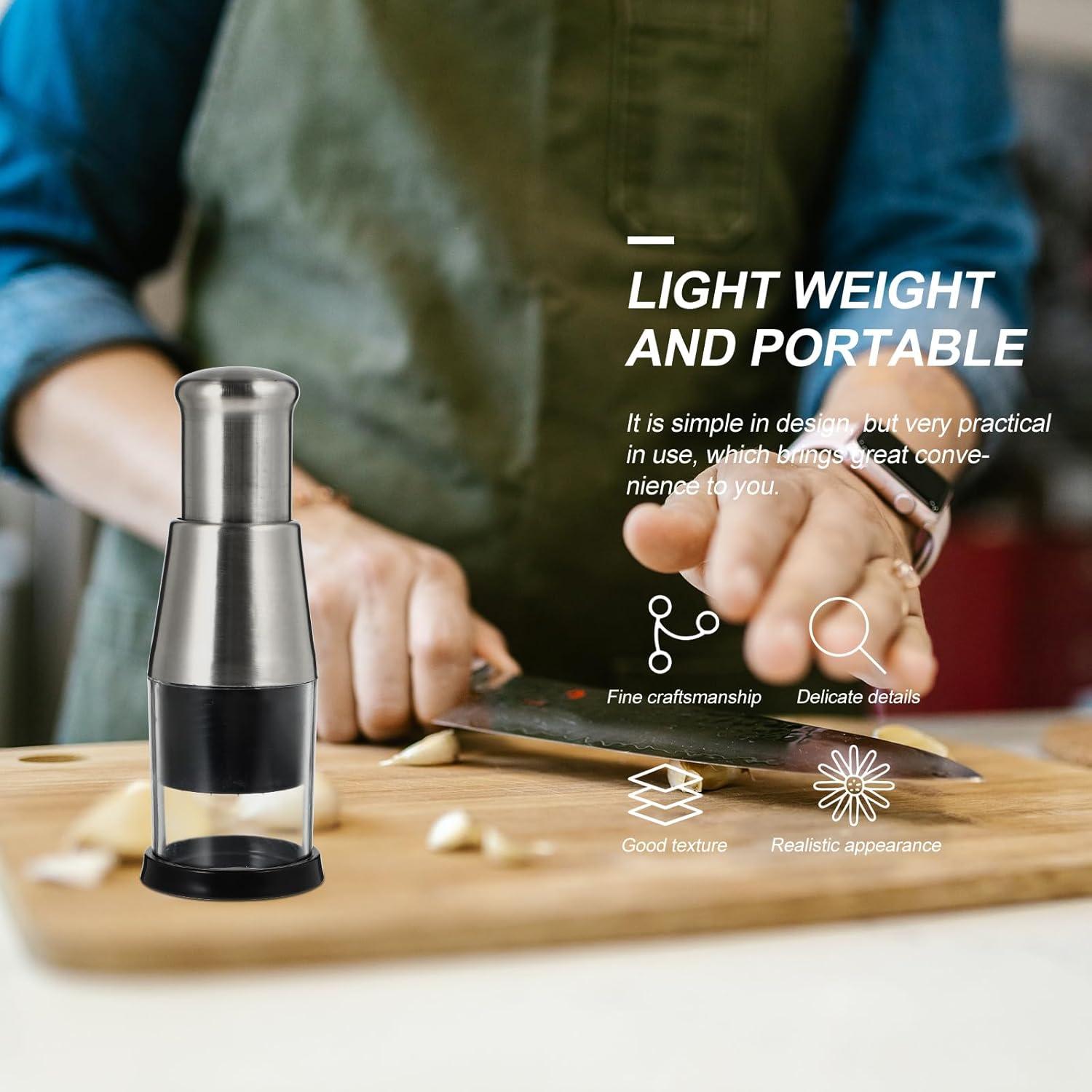 Cortador de Verduras DOITOOL Manual Acero Inoxidable 16x6cm