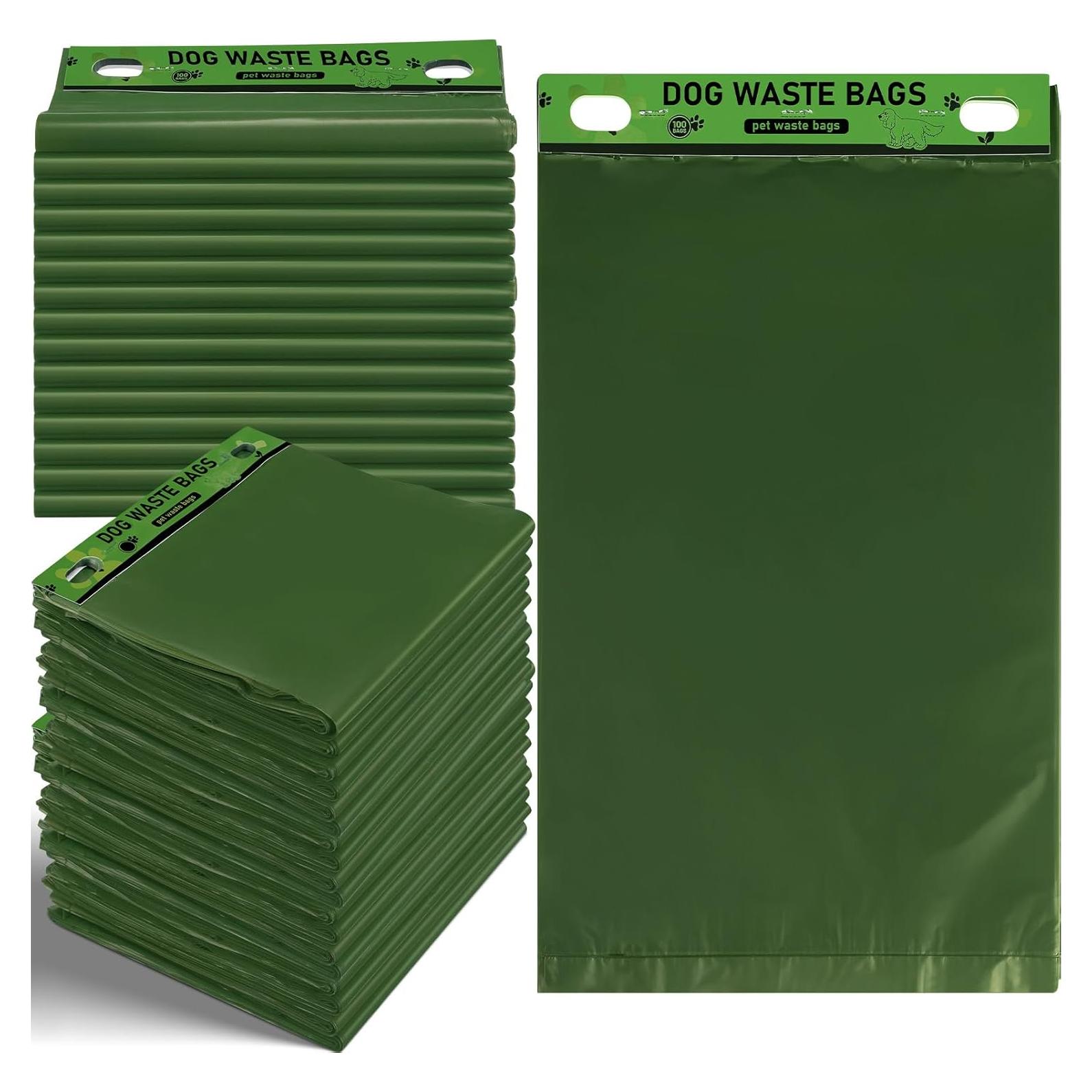 Bolsas de Desechos para Perros Ireer 5000 Pcs Verde