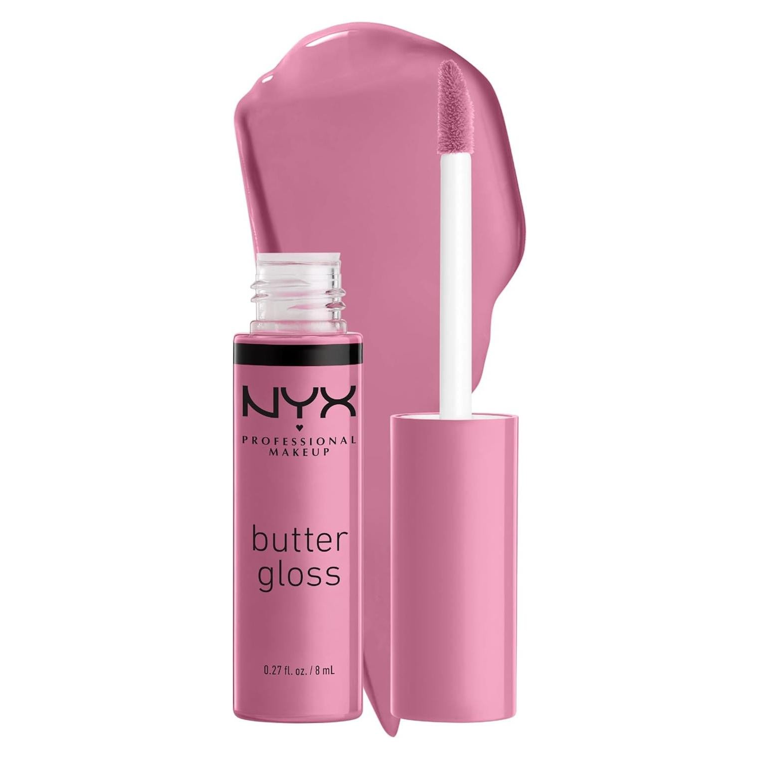 Brillo de Labios Mantecoso NYX 7.98 ml Eclair Rosa