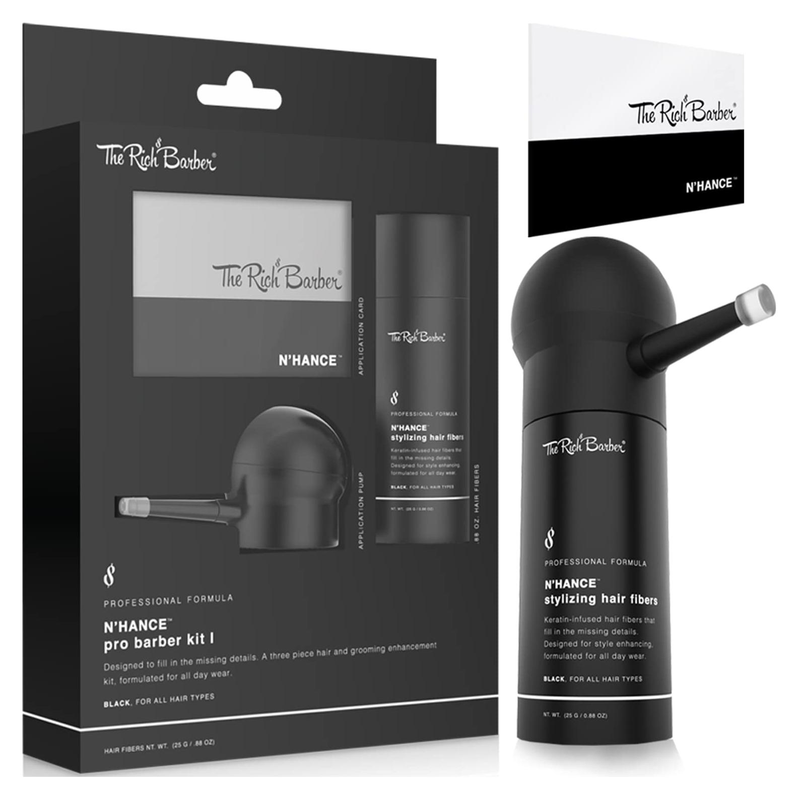 Kit Profesional de Estilo para Cabello y Barba The Rich Barber