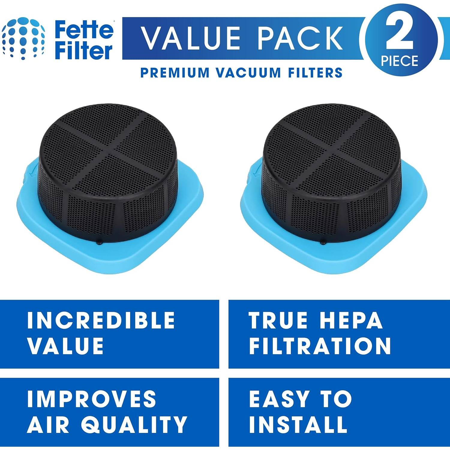Filtros de Reemplazo Fette Filter HNVDF10 para Aspiradora BLACK+DECKER