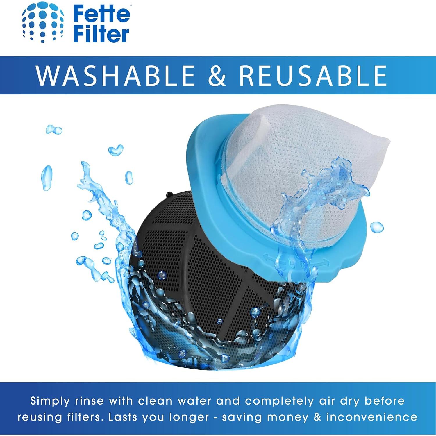 Filtros de Reemplazo Fette Filter HNVDF10 para Aspiradora BLACK+DECKER