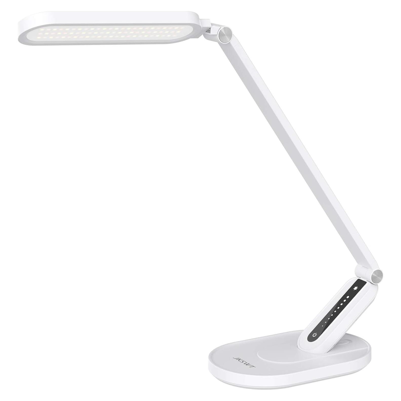 Lámpara de Escritorio JKSWT LED Regulable 5 Modos Cuidado Ojos
