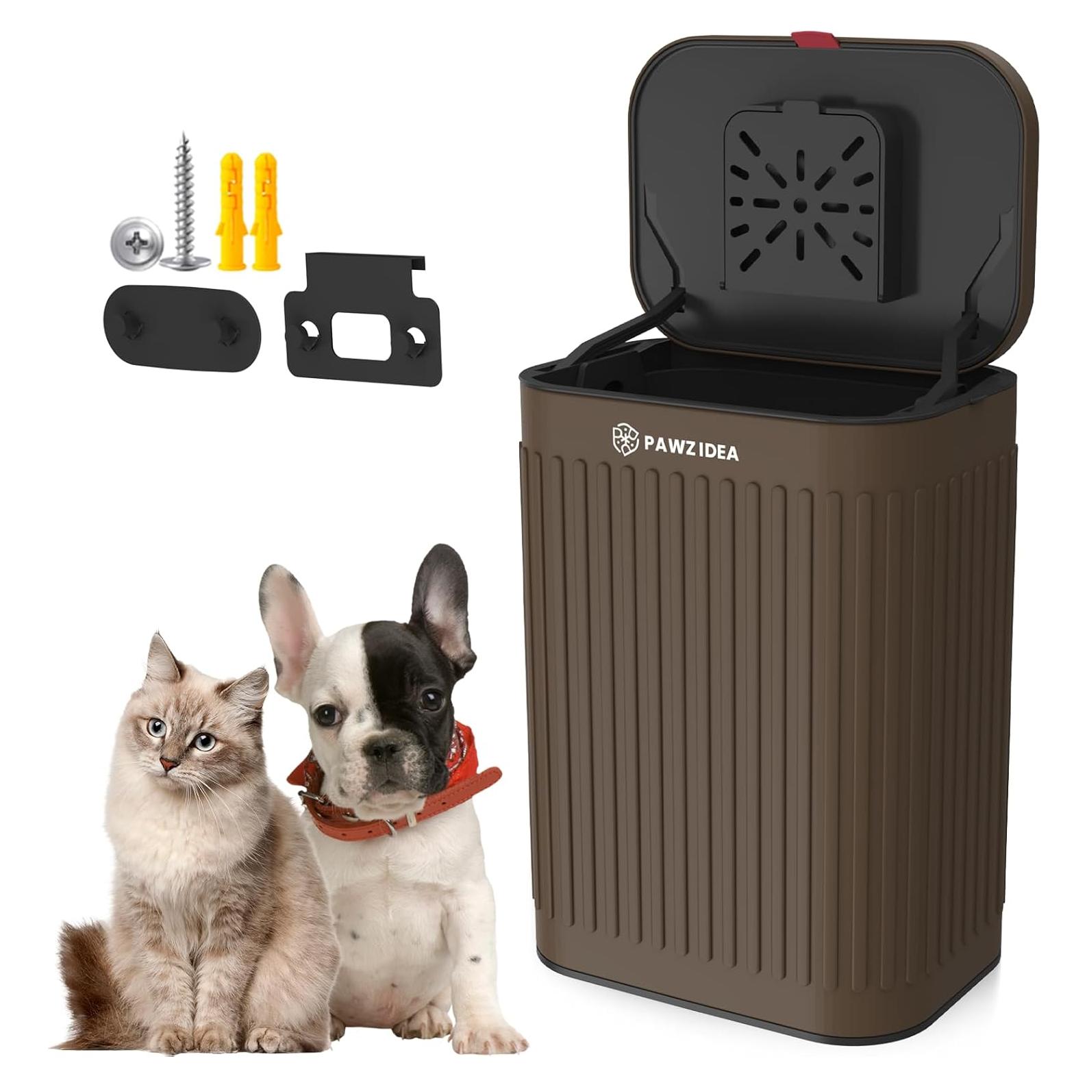 Basurero de Pared PAWZIDEA 2.1 Galones para Mascotas