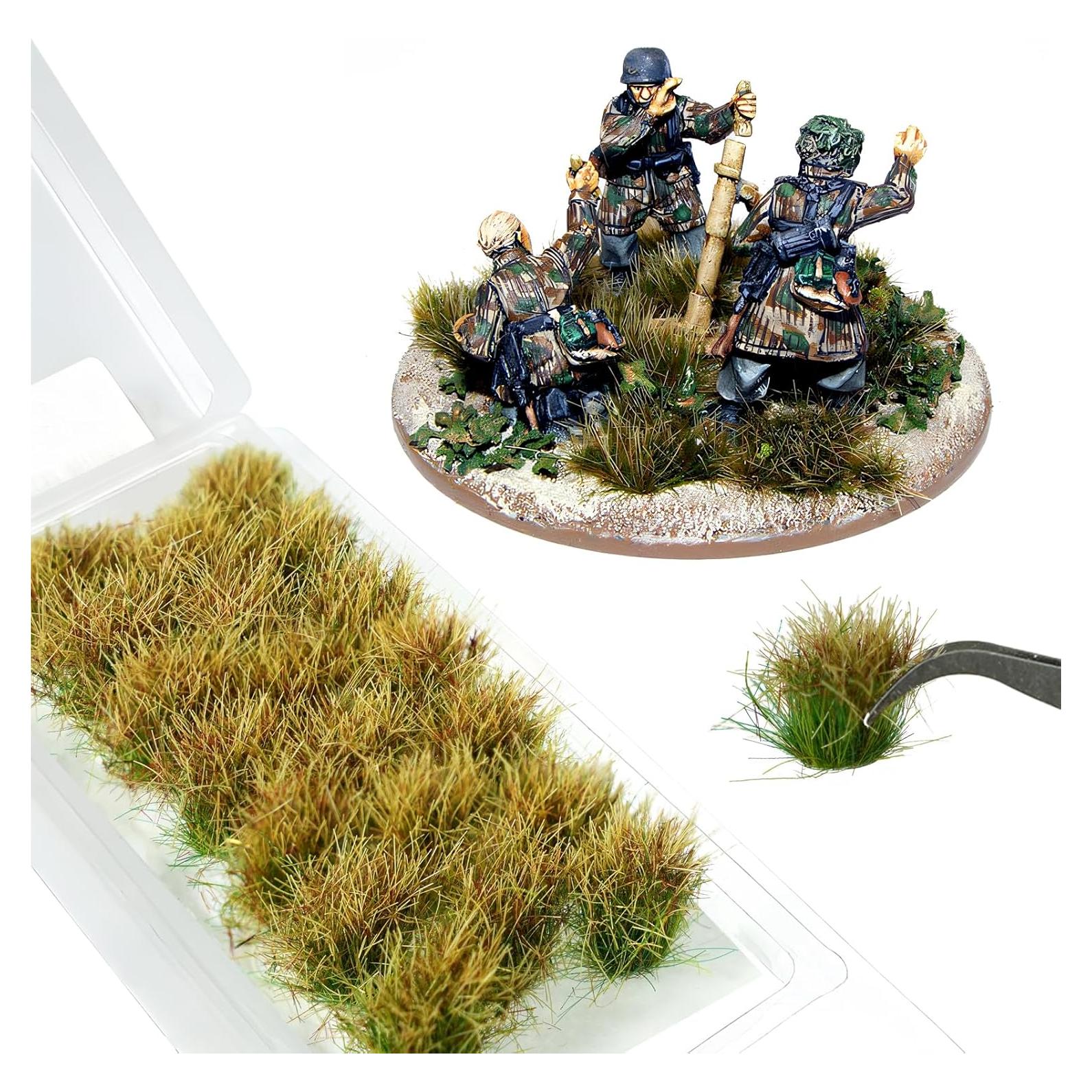 Kit 20 Pcs Hierba Estática Warmtree para Modelos Miniatura