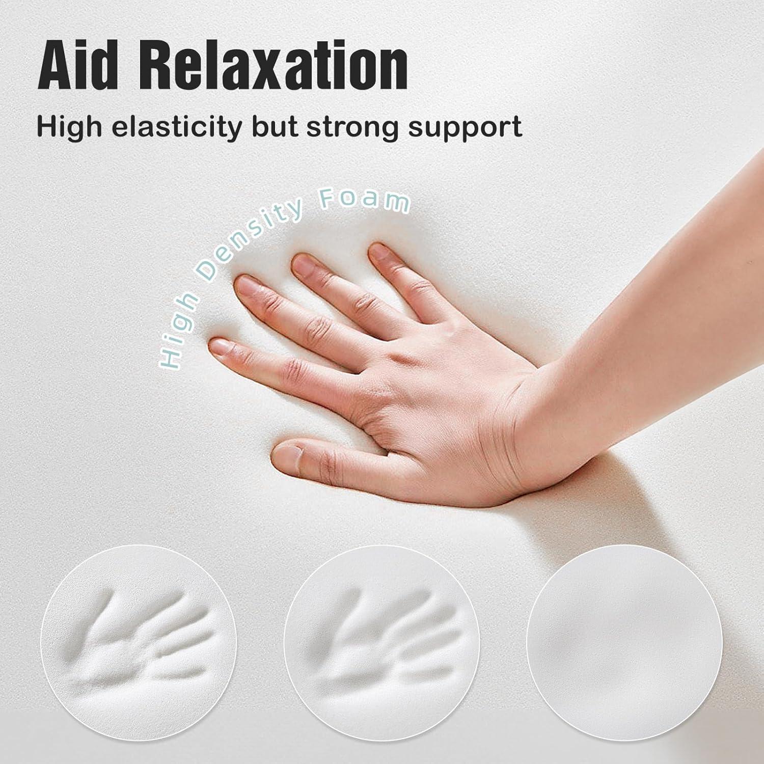 Almohada Doble Cuña LightEase para Elevación de Piernas 76x46cm