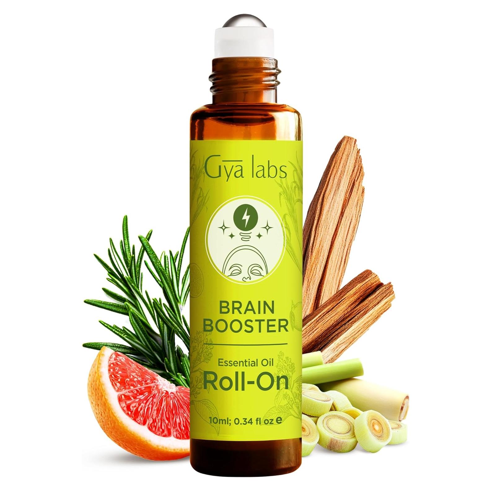 Aceite Esencial Roll On Gya Labs Potenciador Cerebral 10 ml
