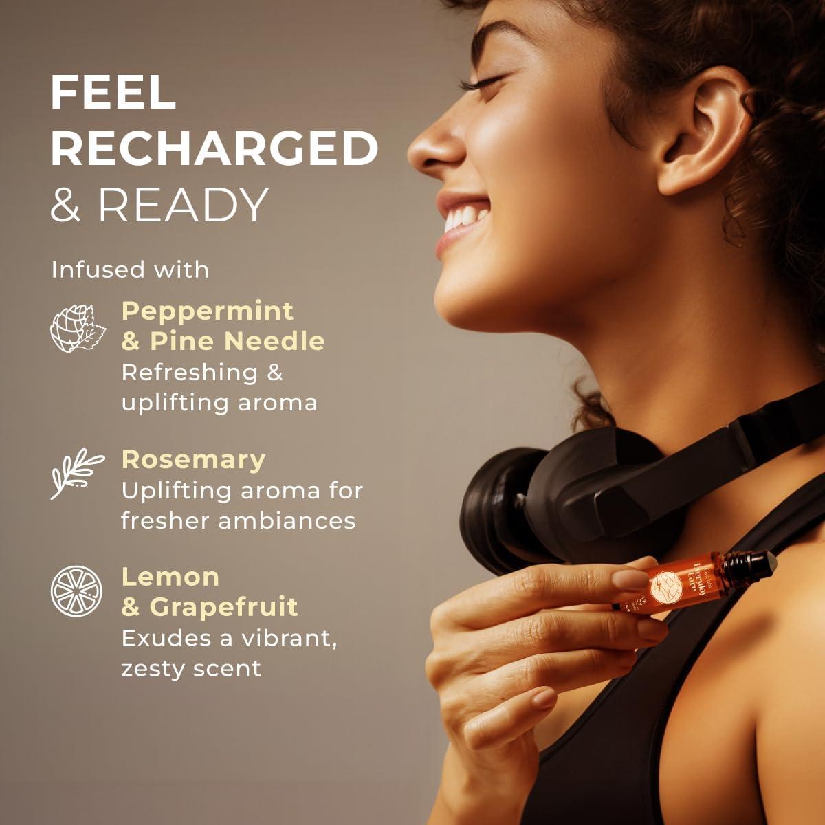 Roll-On Aceite Esencial Energía Activa Gya Labs 10 ml