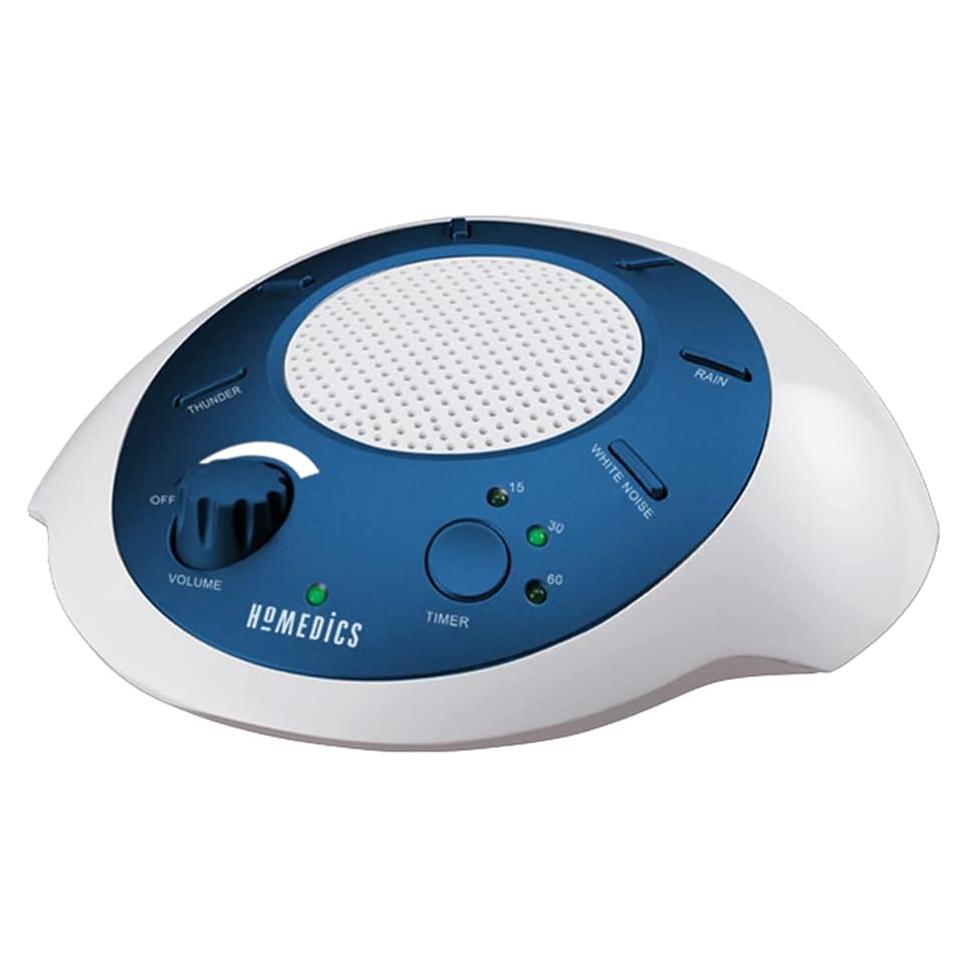 Máquina de Sonido Homedics BD17212 Ruido Blanco Azul Compacta