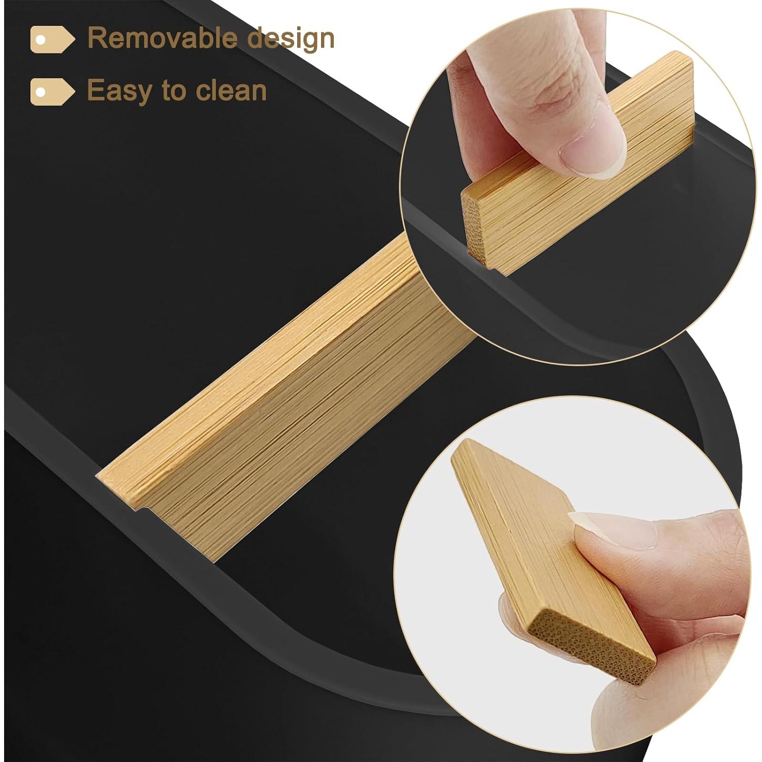 Soporte para Cepillos de Dientes Cerpourt Negro 2 Compartimentos