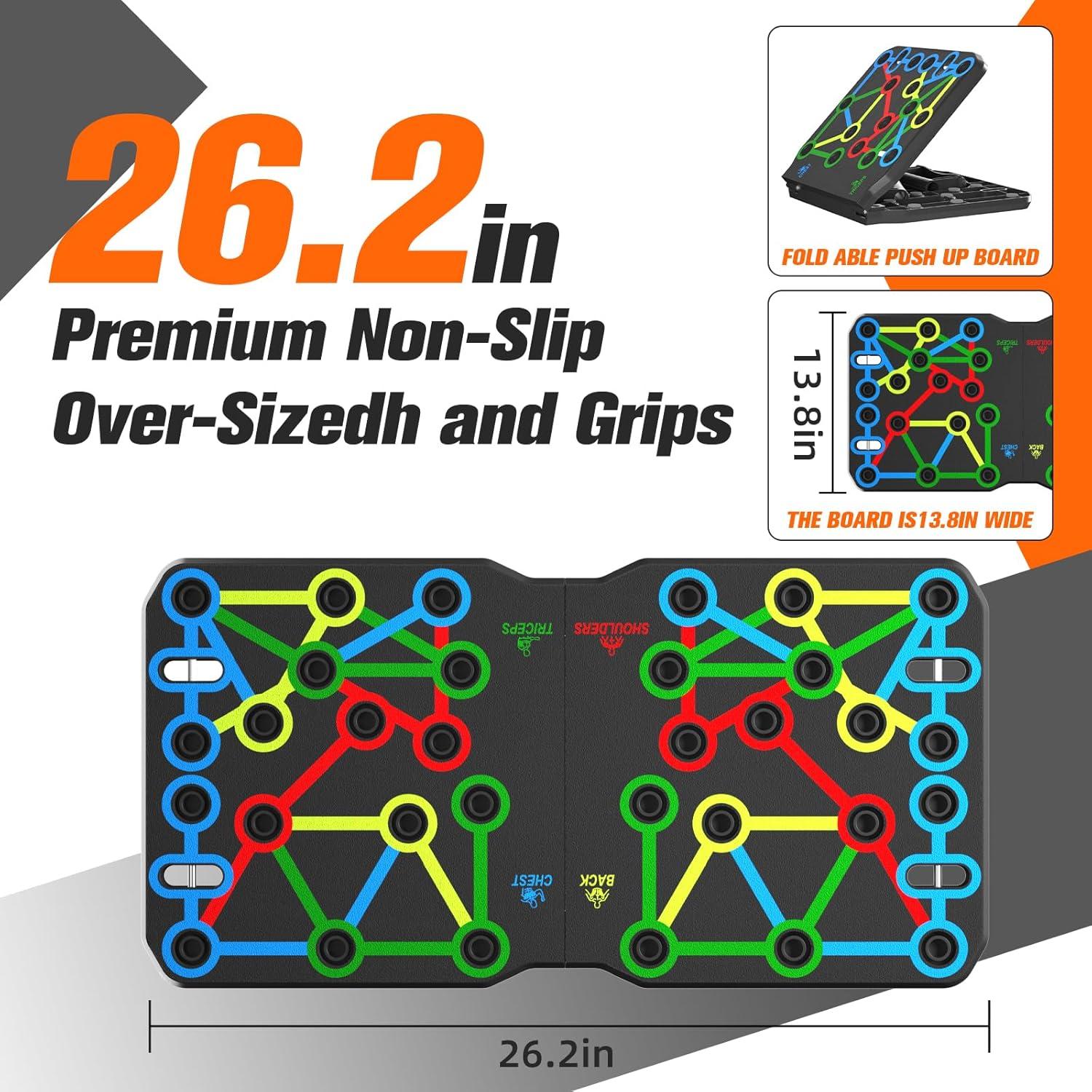 Tabla de Flexiones AERLANG Plegable 10 en 1 Verde Profesional