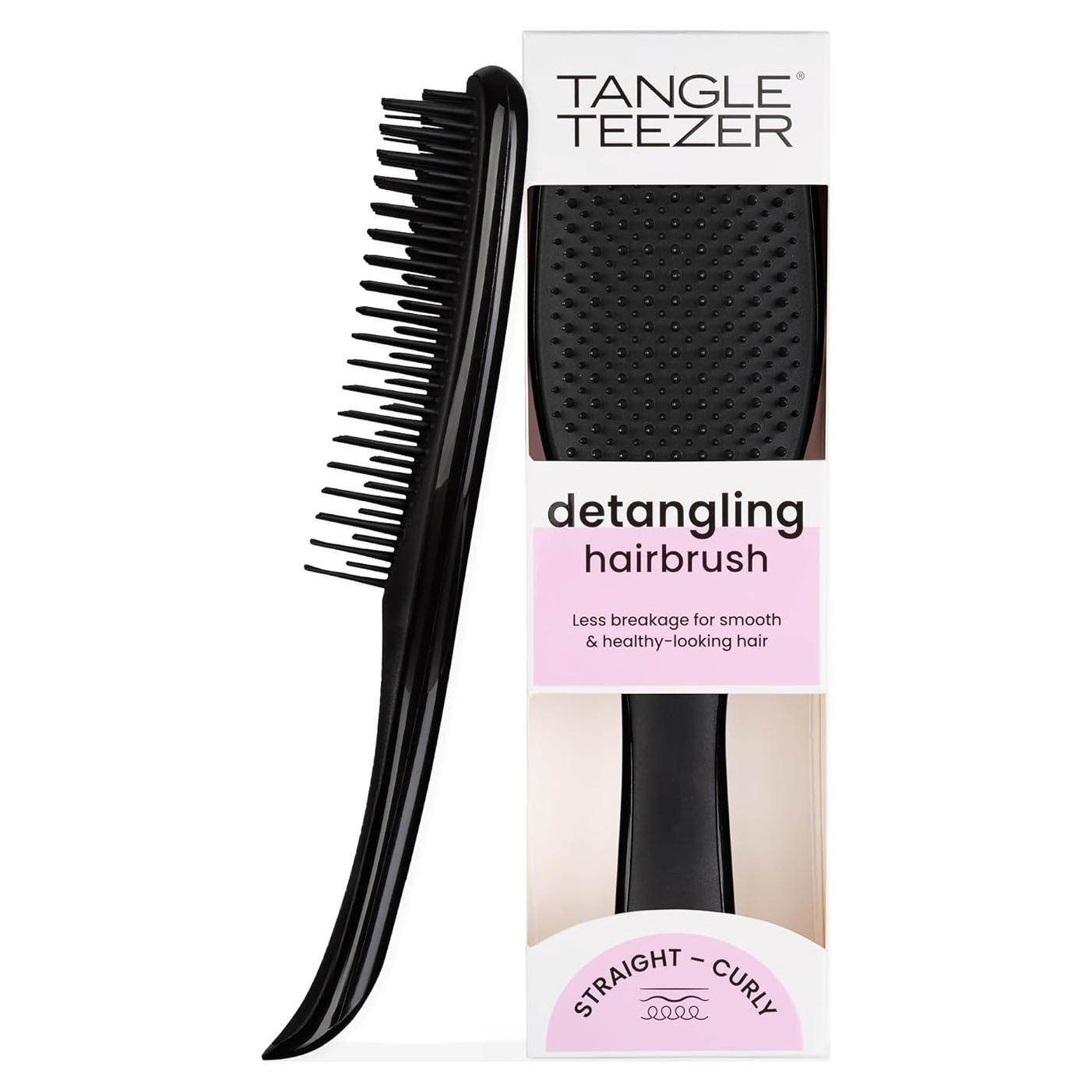 Cepillo Desenredador Tangle Teezer Húmedo Negro Regaliz