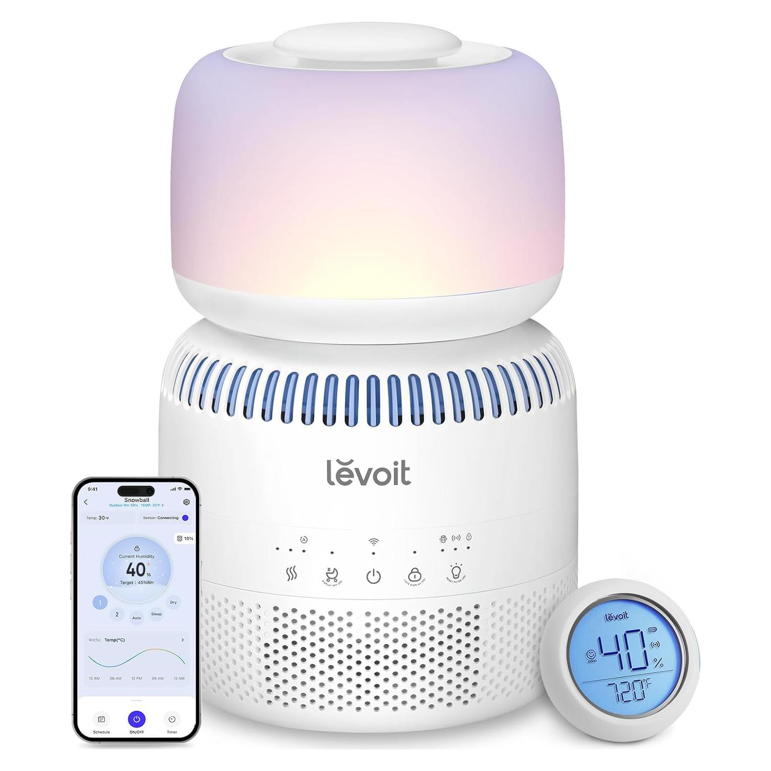 Humidificador Evaporativo LEVOIT Sprout 3.8L para Bebé
