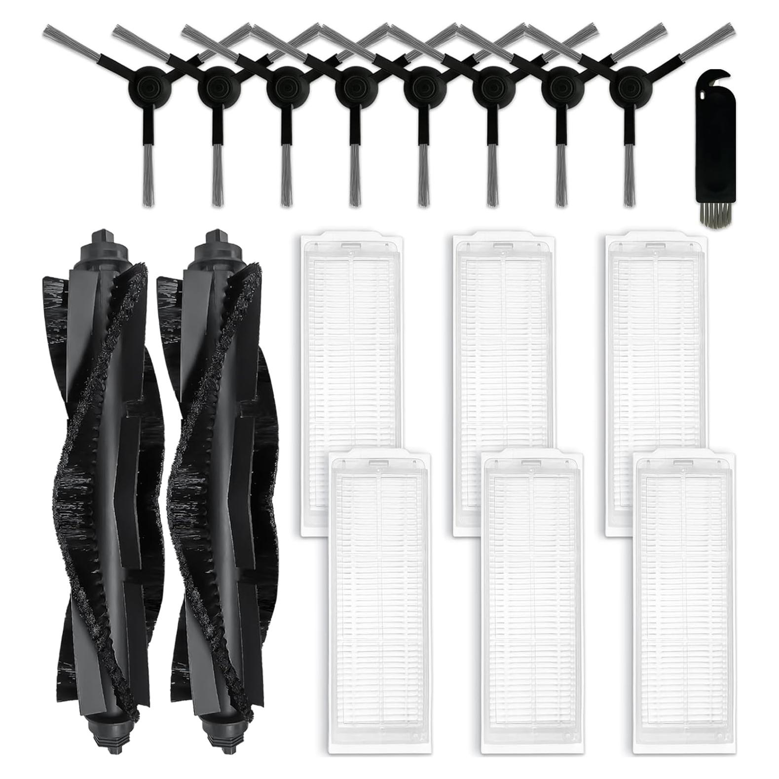 Accesorios para Aspirador Robot WYZE WVCR200S - 2 Cepillos, 6 Filtros