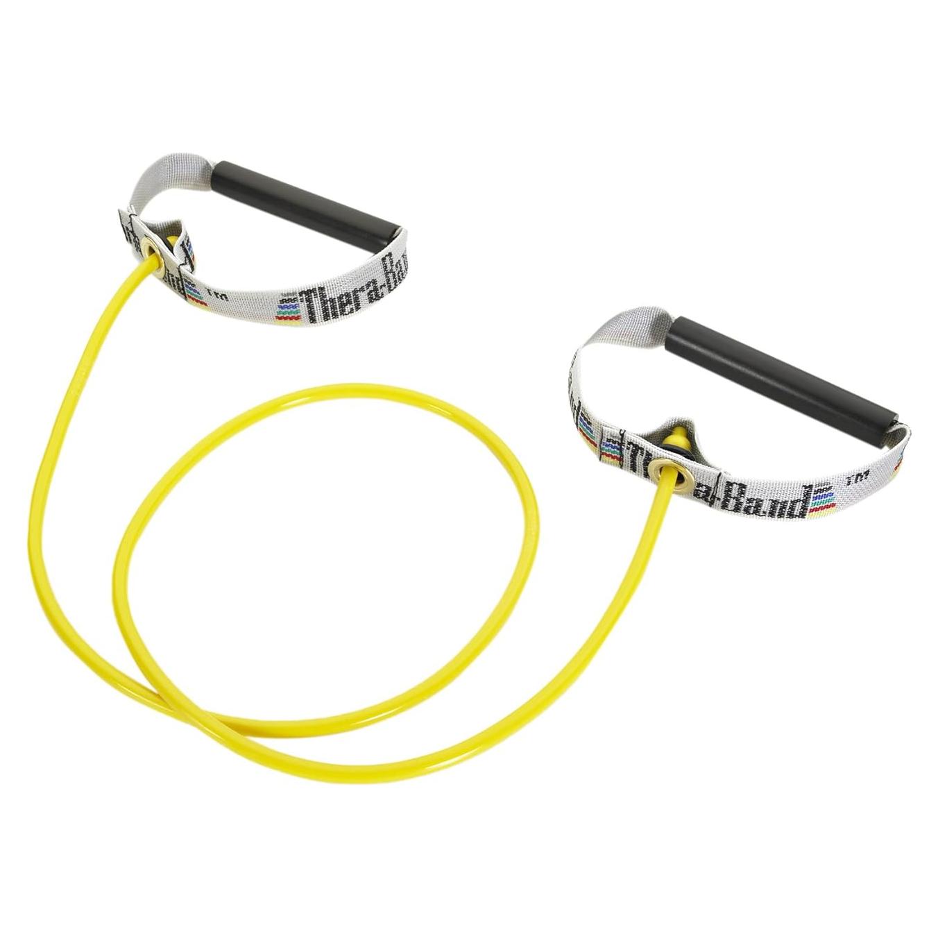 Tubo de Resistencia THERABAND Amarillo Delgado 121.92 cm Nivel 2