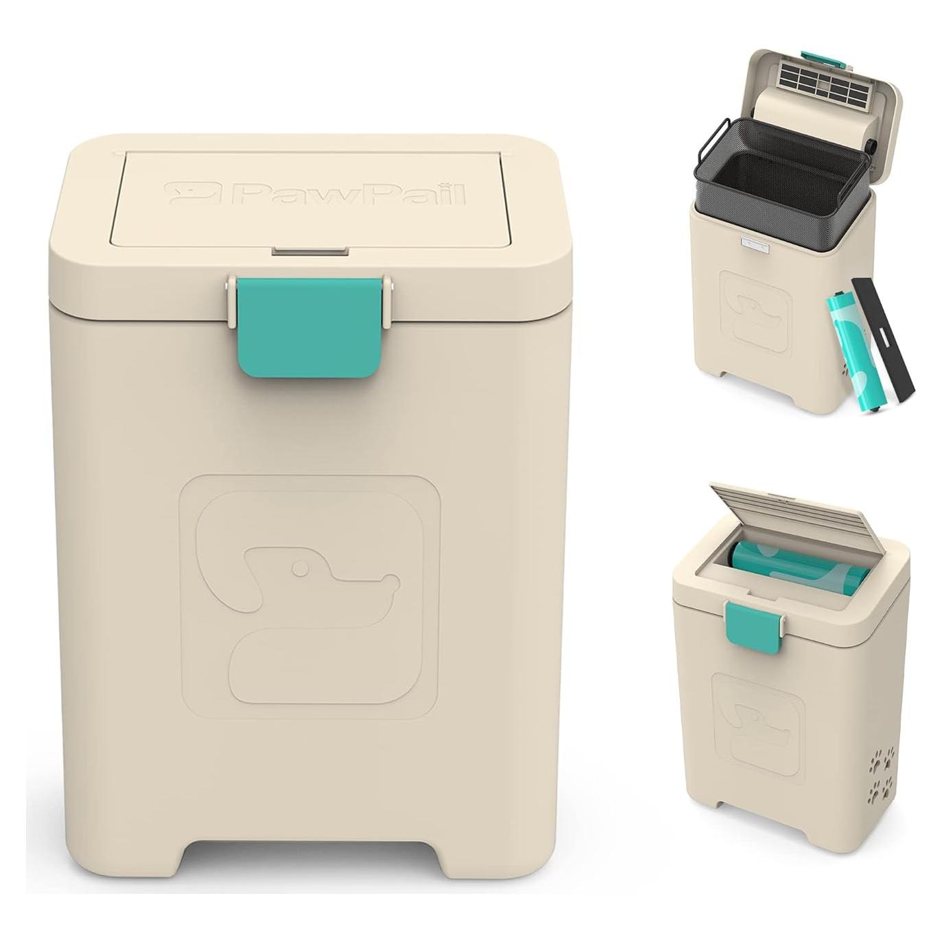 Estación de Desechos PawPail, Cubo para Perros Resistente UV