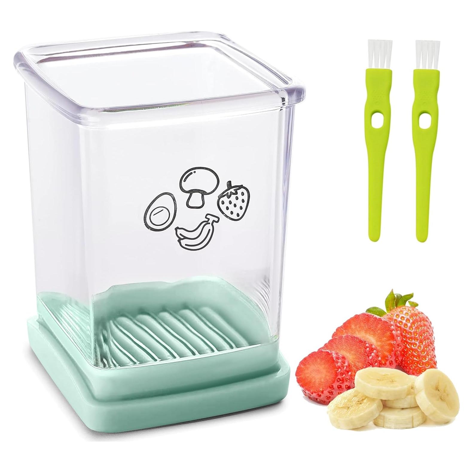 Cortador de Frutas ERHIRY de Acero Inoxidable Antideslizante