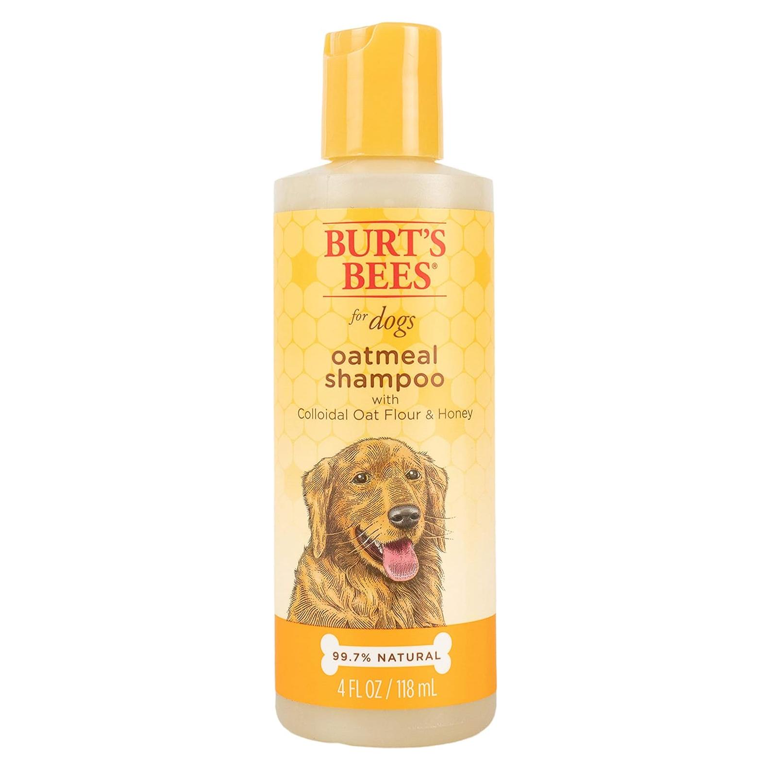 Champú de Avena Burt's Bees para Perros 118 ml - Suave y Natural