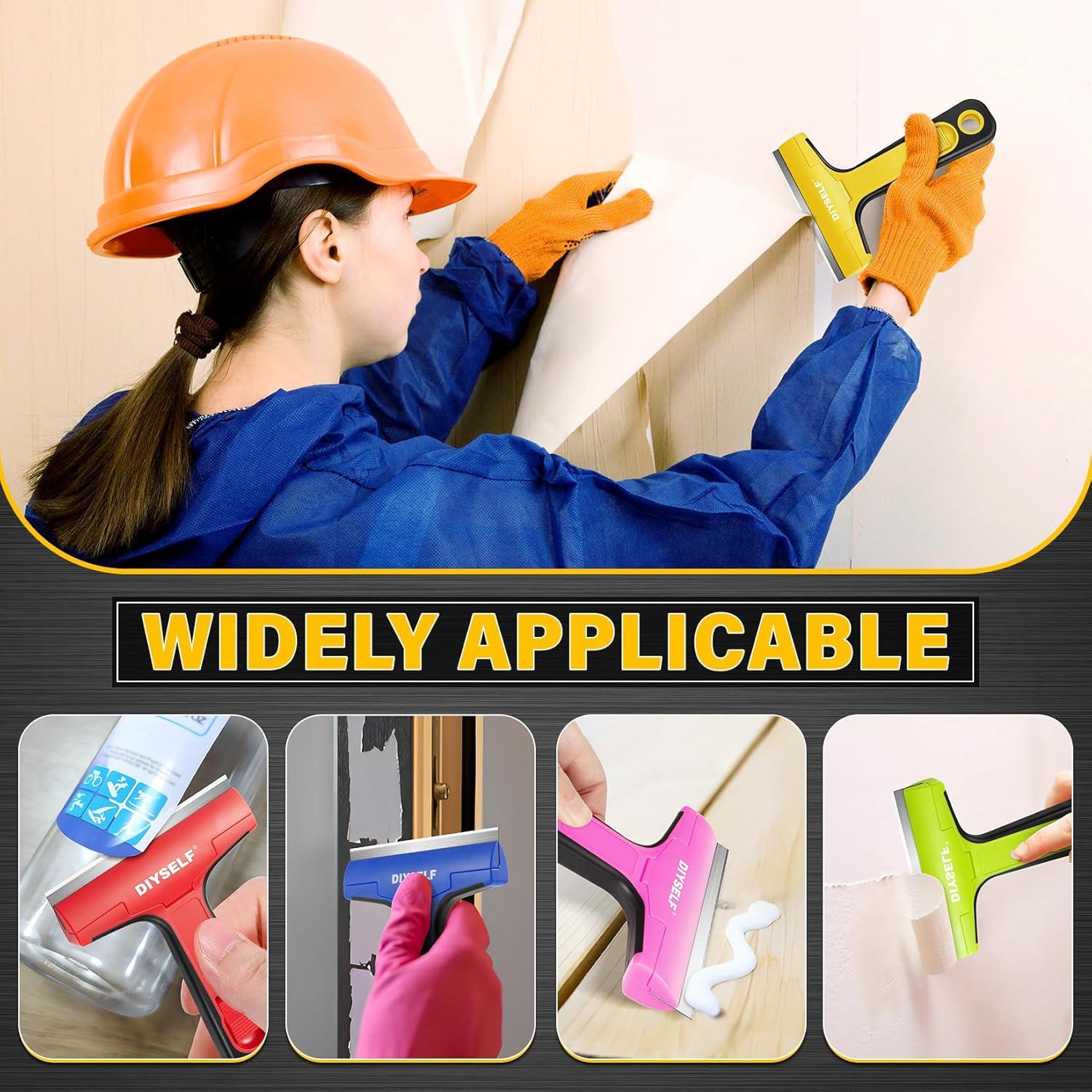 Raspador de Cuchillas DIYSELF con 10 Repuestos - Limpieza Eficaz