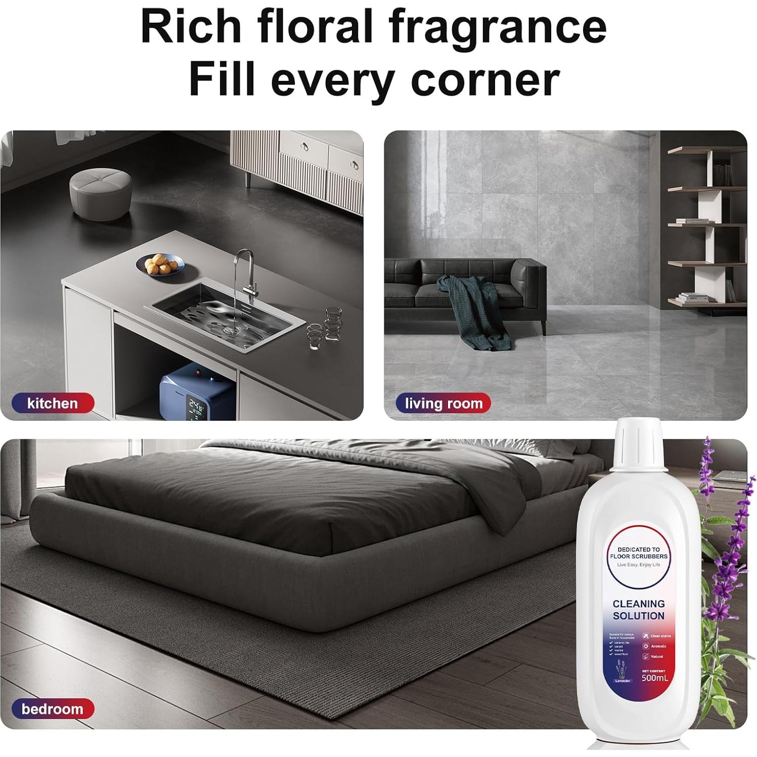 Limpiador de Suelos Nukisa 500ml Lavanda para Robots