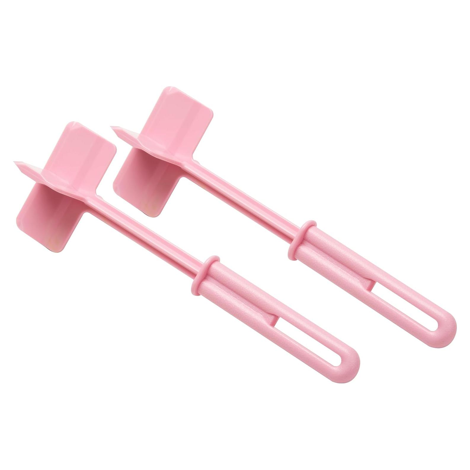 Espátula Picadora de Carne Mind Reader, Paquete de 2, Nylon Rosa