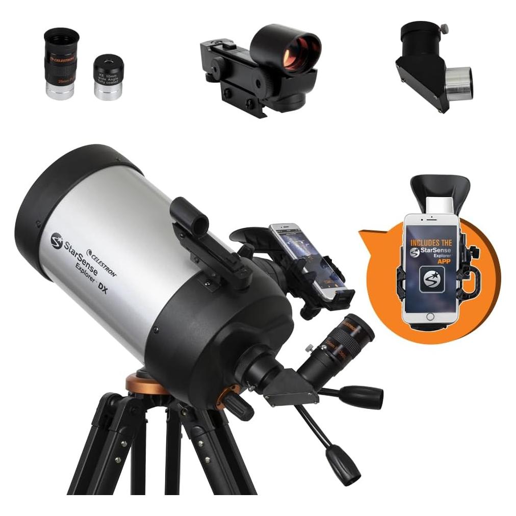 Telescopio Celestron StarSense Explorer DX 130mm Smartphone