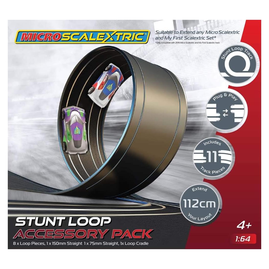 Extensión Pista Scalextric Micro Stunt Loop 1:64 109,73 cm