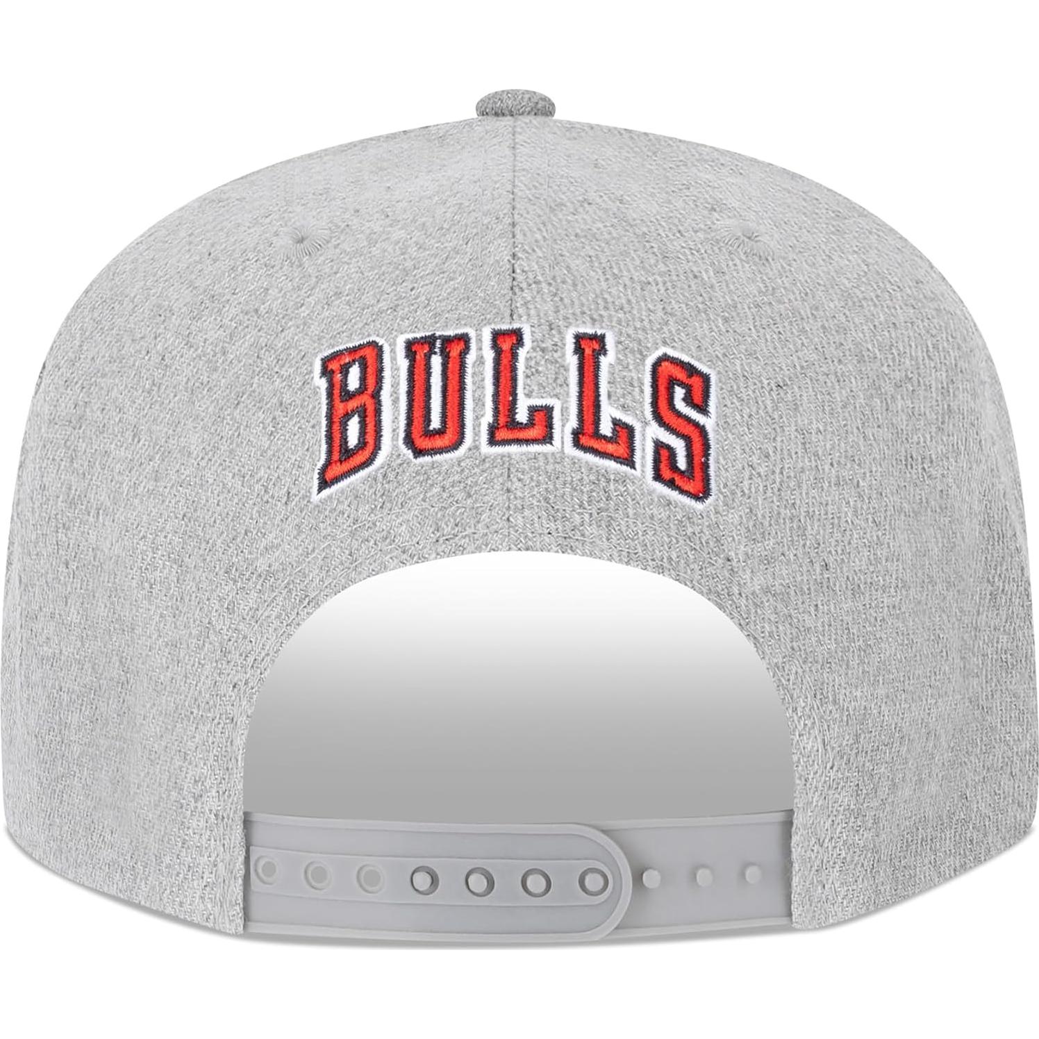Gorro de Béisbol Ultra Game NBA Chicago Bulls Gris