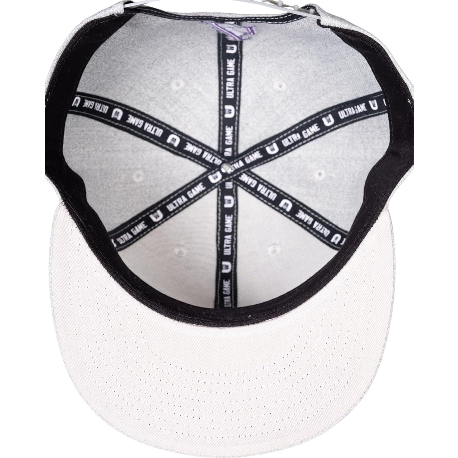 Gorro de Béisbol Ultra Game NBA Chicago Bulls Gris