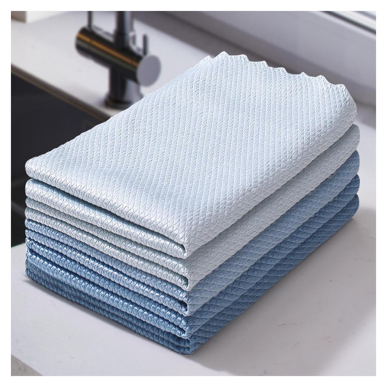 Paño de Limpieza de Ventanas JOYMOOP Microfibra 5 Pcs 40x30 cm