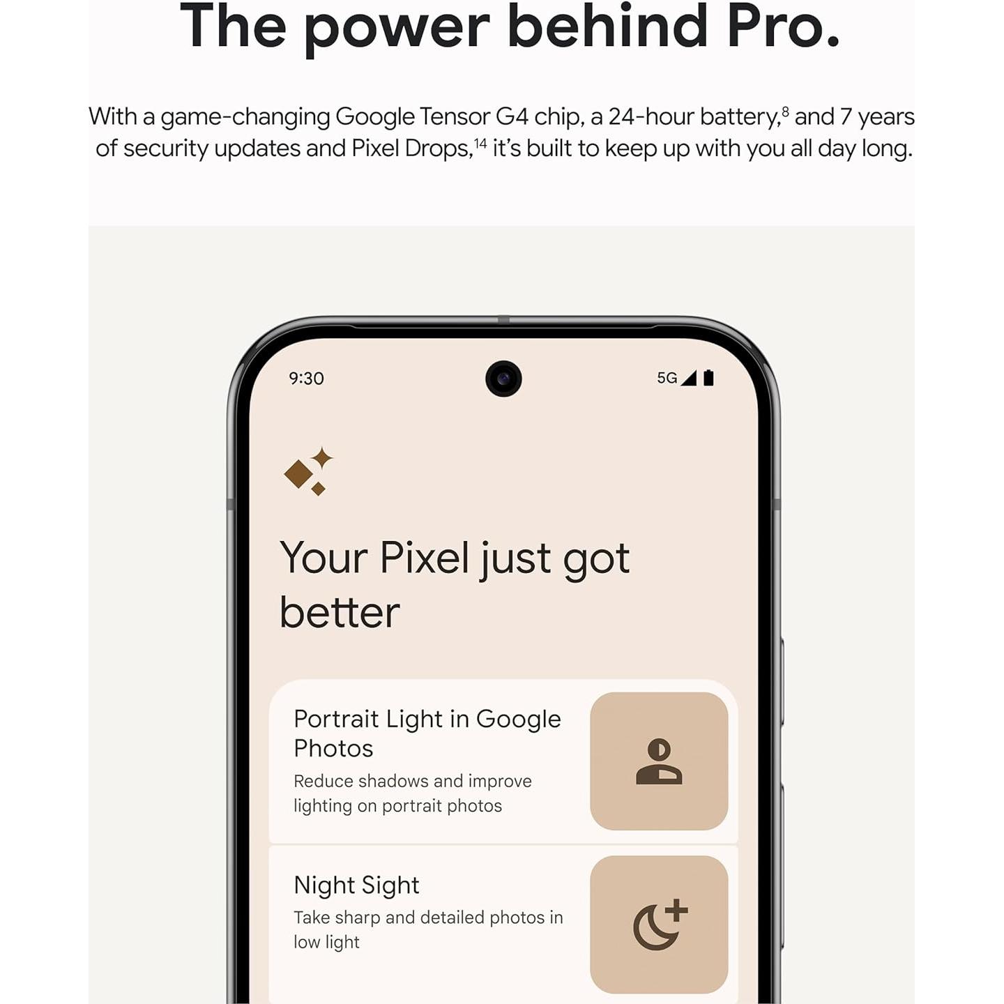 Google Pixel 9 Pro XL - Smartphone Android 128GB Hazel