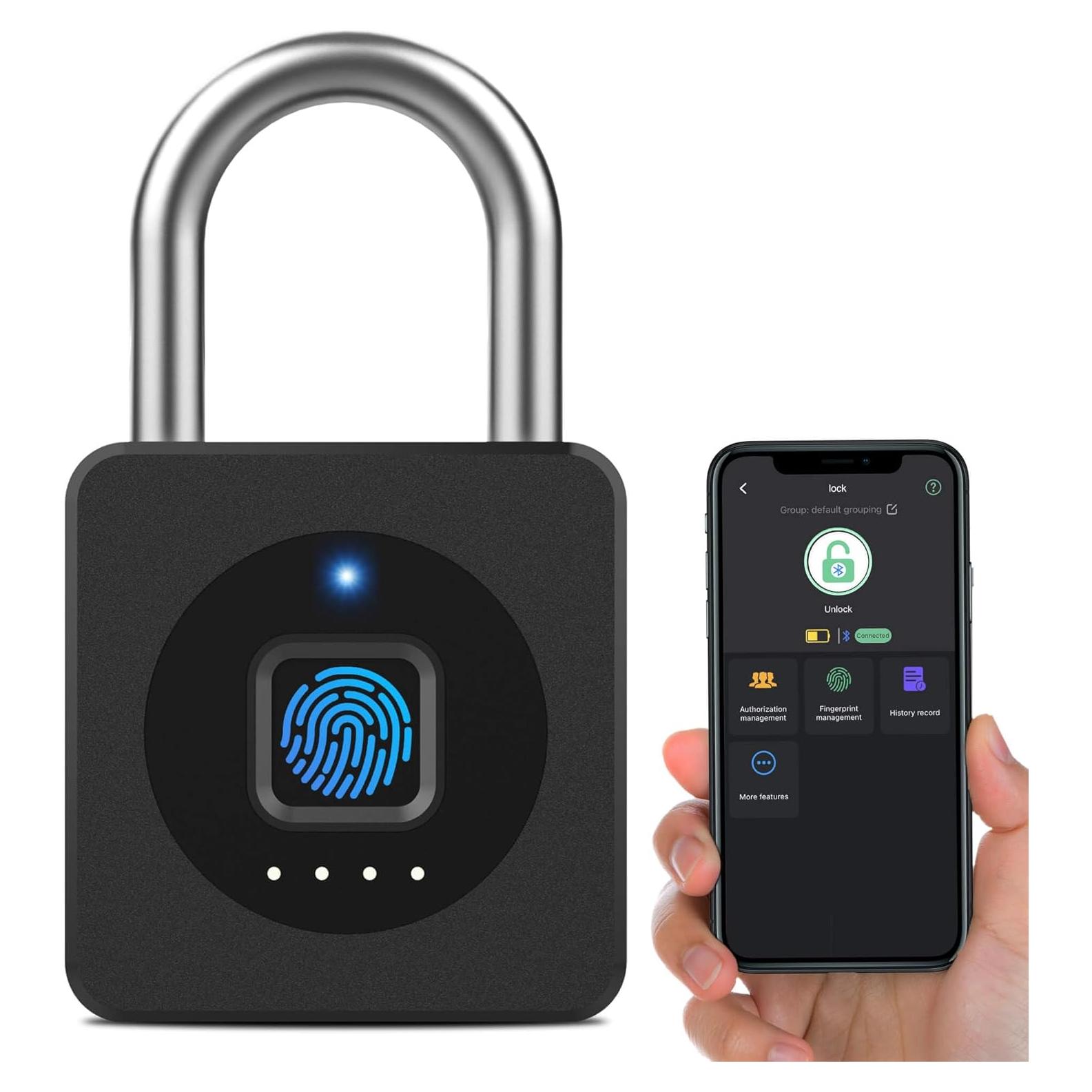 Cerradura Biométrica eLinkSmart HJ-P6BF con Huella Dactilar