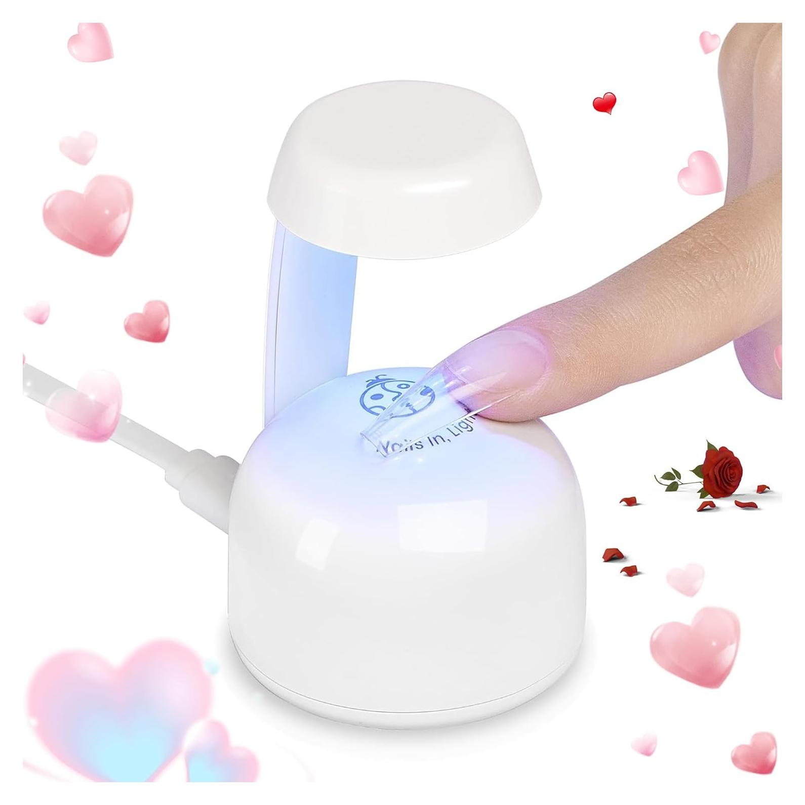 Luz UV LED Beetles Mini para Uñas de Gel 5W Portátil