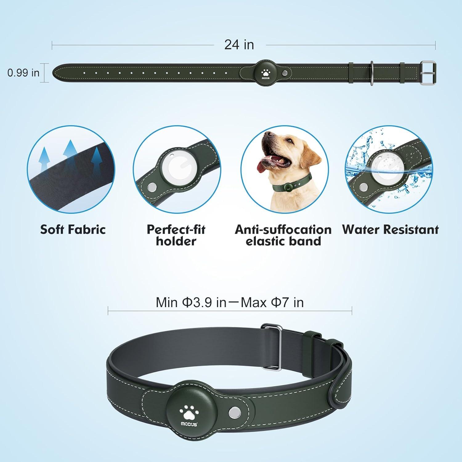 Collar GPS para Perros MODUS M-249 Verde, Sin Cuota Mensual
