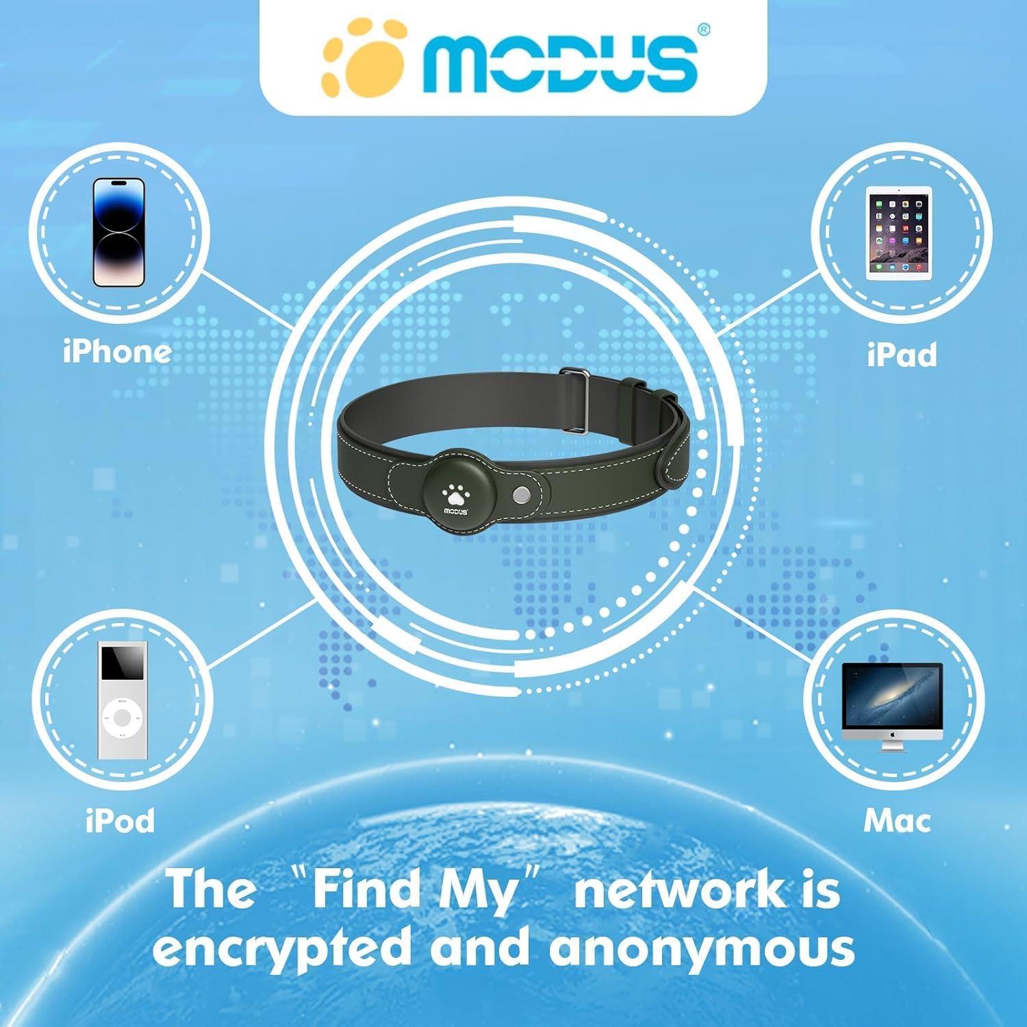 Collar GPS para Perros MODUS M-249 Verde, Sin Cuota Mensual