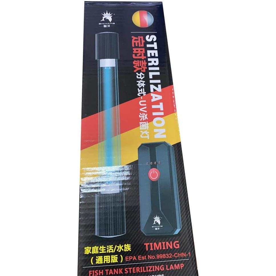 Luz UV de Limpieza de Acuario TAISHAN 3W con Temporizador