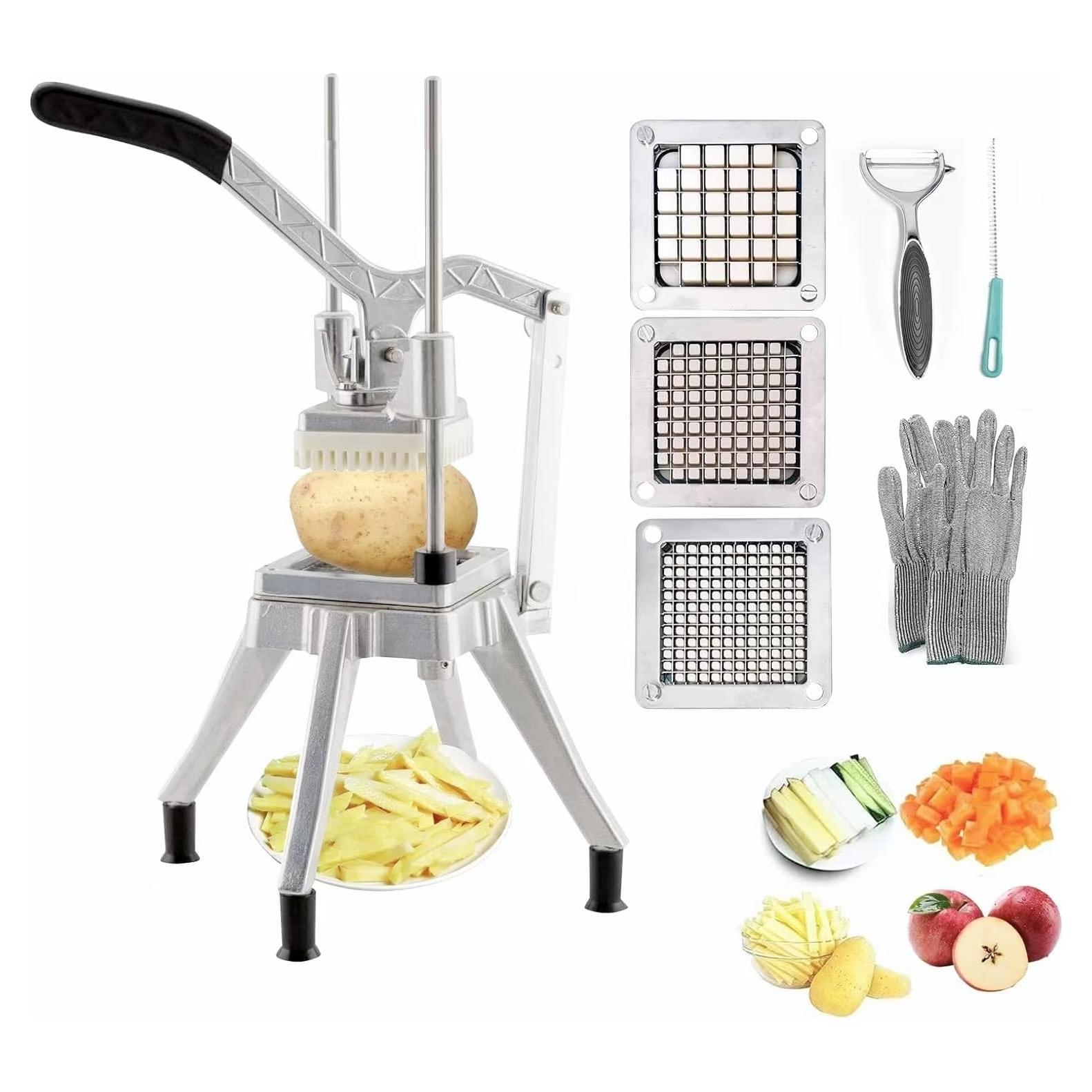 Cortador de Verduras Havulhua Acero Inoxidable 3 Cuchillas