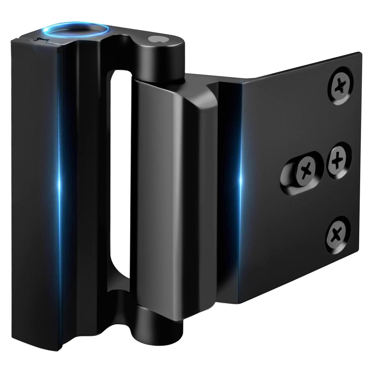 Cerradura de Refuerzo de Seguridad WINONLY U95278 Negra 7.62 cm