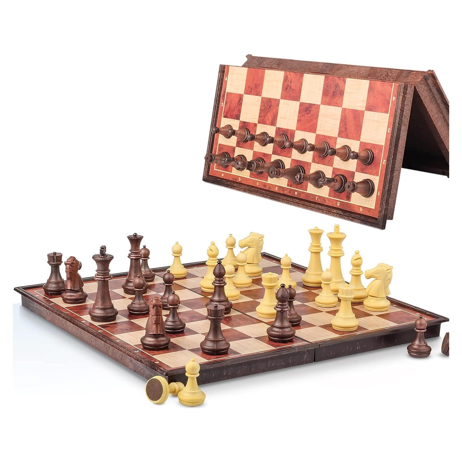 Juego de Ajedrez Magnético Plegable 20.32 cm Shantou