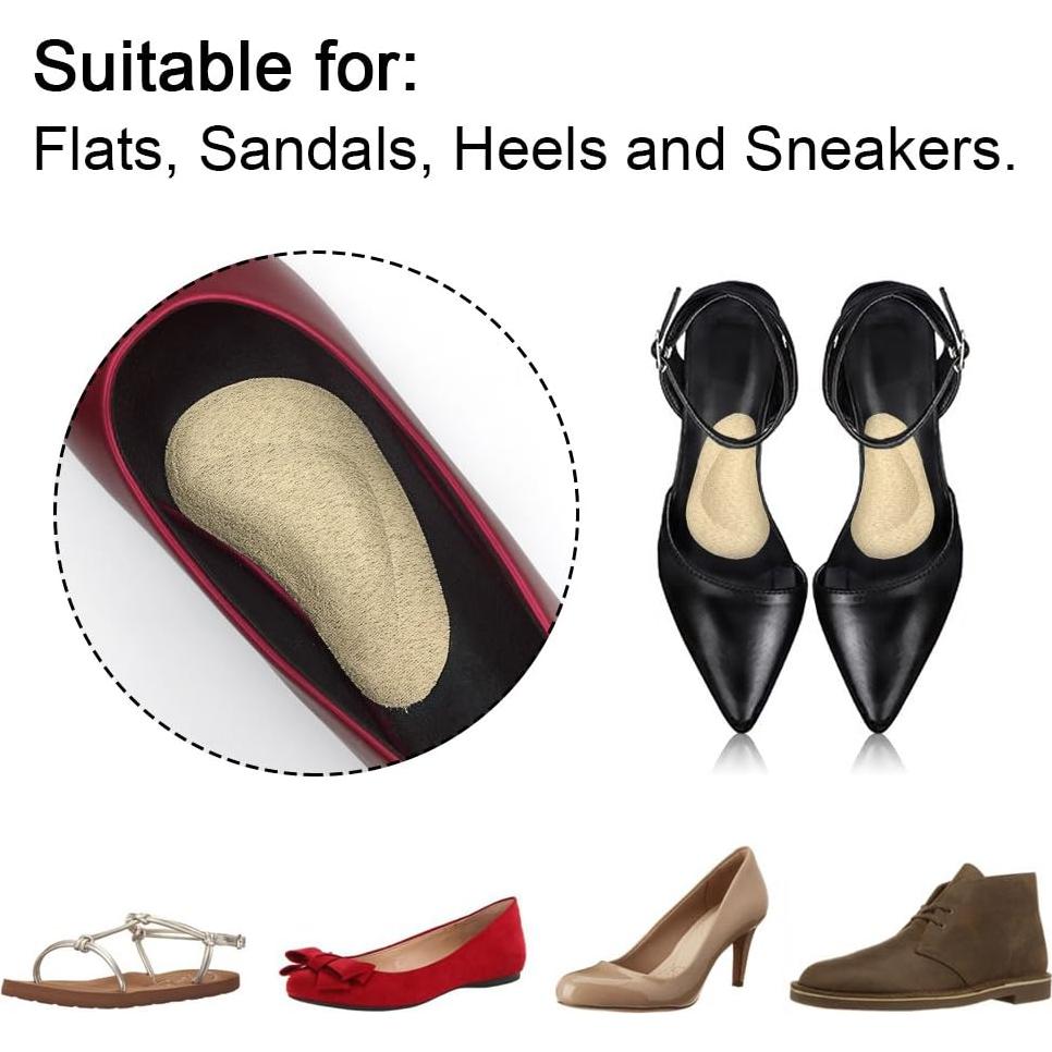 Plantillas de soporte para arco Dr. Foot - 3 pares beige