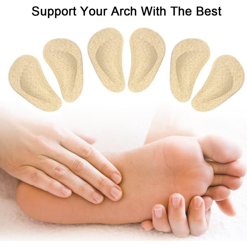 Plantillas de soporte para arco Dr. Foot - 3 pares beige