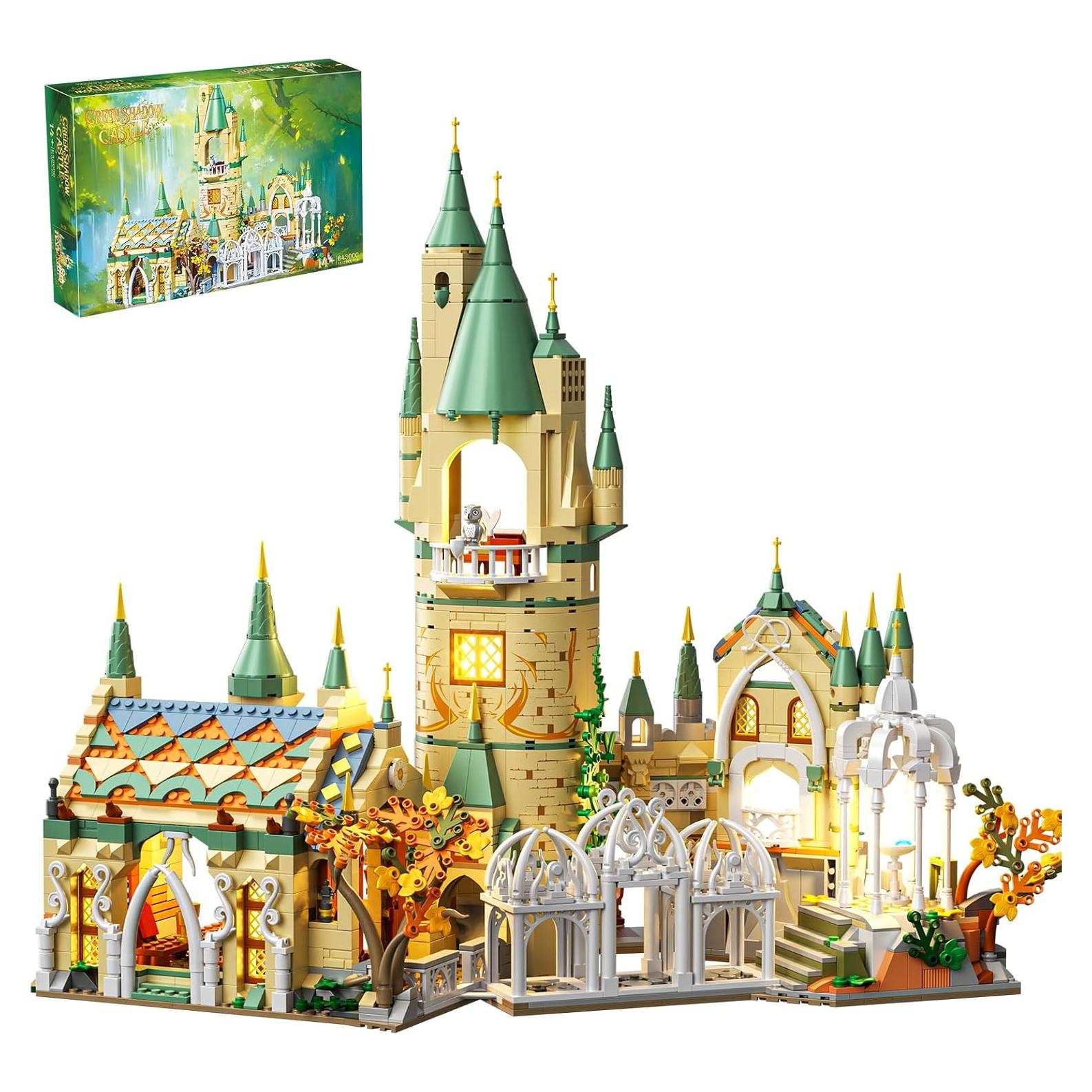 Bloques de Construcción Castillo Medieval LED 1555 Piezas