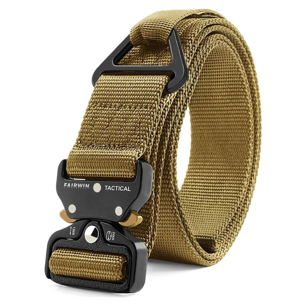 Cinturón Táctico Fairwin 1.5" Nylon Utilitario Hombre