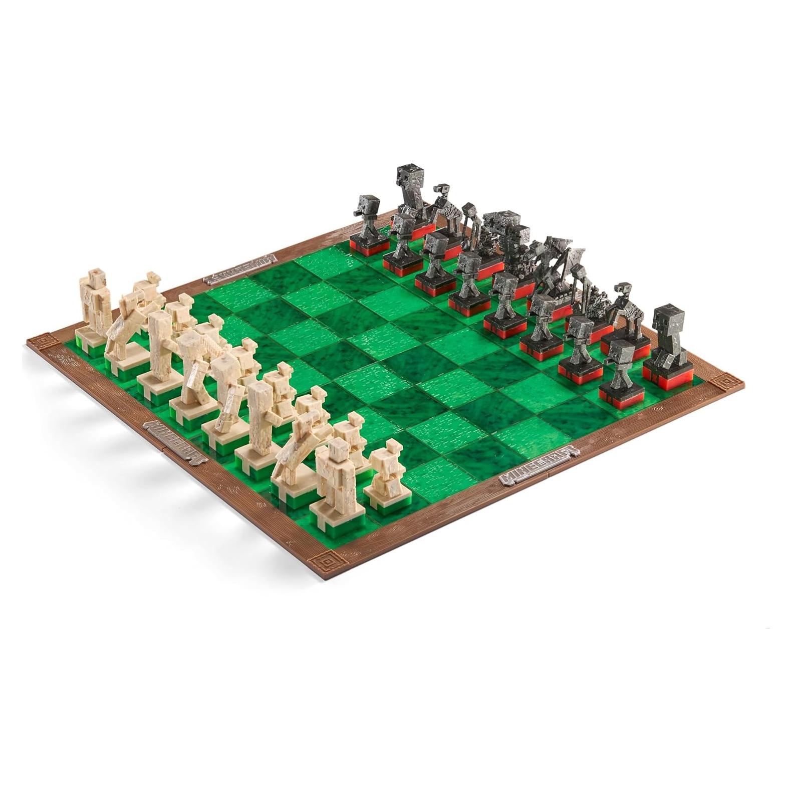 Conjunto de Ajedrez Minecraft The Noble Collection 32 Piezas